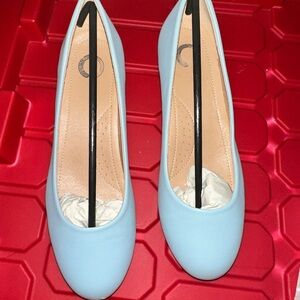 Elegant Blue Women's Shoes